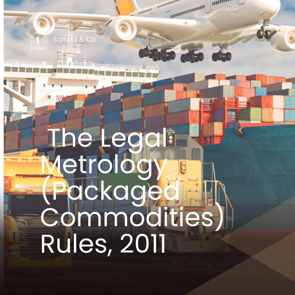 The Legal Metrology (Packaged Commodities) Rules, 2011